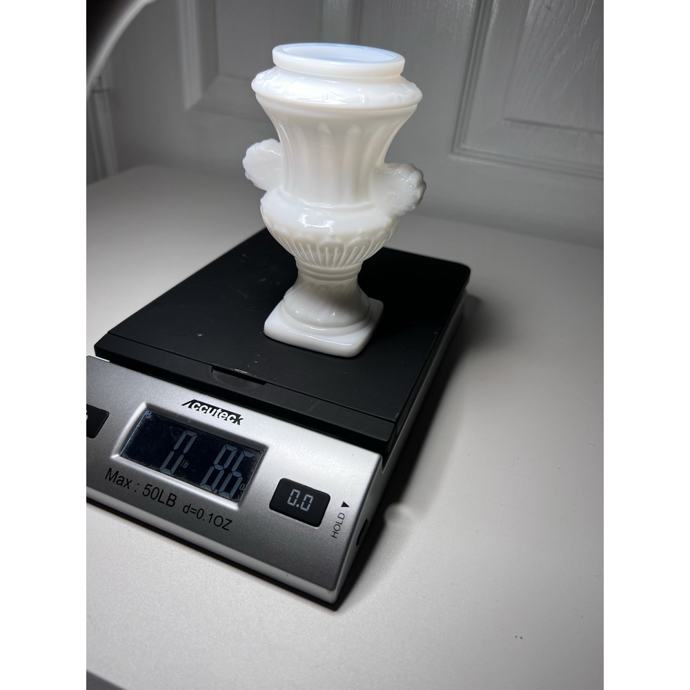 Vintage Avon Milk Glass Urn Decanter Bottle Only - Picture 6 of 13